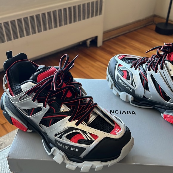Balenciaga, Track Sneaker, Multicolor, Size 9 - Picture 2 of 2